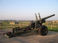 5.5 inch gun batterie de merville normandie 2005