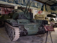 crusader aa antiaérien Tank Musée des blindés de Saumur 2005
