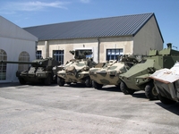 panhard protypes exposition panhard Tank Musée des blindés de Saumur 2005