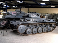 panzer II Tank Musée des blindés de Saumur 2005