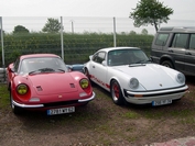 Ferrari 246 GT Dino, Porsche Carrera RS VHC au circuit de Croix-en-Ternois 2006