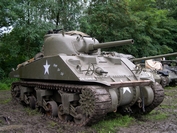 Sherman M4A4 Tanks in Town 2006