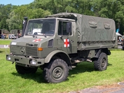 Unimog Ambulance Meeting aérien de Coxyde 2007