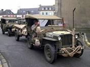 Jeep Willys Vacances d'été en Bretagne