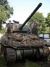 Sherman M4A1 76mm Combat Camel Tanks in Town 2008