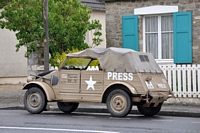 Kübelwagen Press du club Ardennes 44 65ème anniversaire du débarquement en Normandie