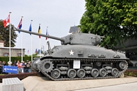 Sherman M4A1E8 65ème anniversaire du débarquement en Normandie