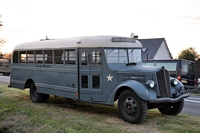autocar White bus 65ème anniversaire du débarquement en Normandie