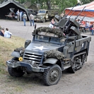 Half-Track M16 fly tox Tanks in town 2009