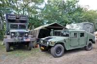 Humvee Tanks in town 2009