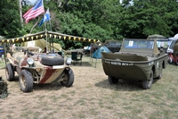 comparaison Ford GPA Schwimmwagen War and Peace Show 2010
