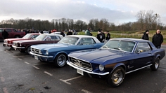 Ford Mustang Esplanade de Lille janvier 2012