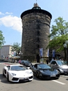 Lamborghini Avantador et Ferrari 430 Spider 50 ans de la 911 à Ofenwerk Nuremberg