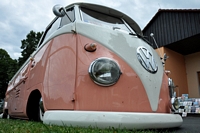 Volkwagen avec des Coccinelle combi Oldtimertreffen à Schwarzenborn