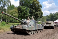 Leopard 1 Tanks in Town 2013