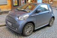 Aston Martin Cygnet Escapade à Stockholm