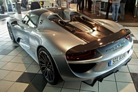 porsche 918 spyder Présentation de la 918, Porsche Zentrum Hamburg