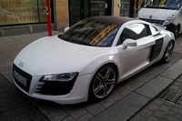 Audi R8 v8 carspotting hamburg hambourg