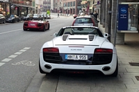 Audi R8 spyder carspotting hamburg hambourg