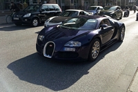 Bugatti Veyron purple violet carspotting hamburg hambourg