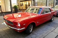 Ford Mustang coupe 65 carspotting hamburg hambourg