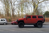 Hummer H2 big foot carspotting hamburg hambourg