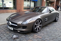 Mercedes SLS AMG carspotting hamburg hambourg