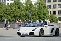 Lamborghini Gallardo Spyder Carspotting à Hambourg, juin 2014 hamburg