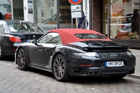 Porsche 911 991 Turbo Carspotting à Hambourg, juin 2014 hamburg