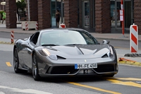 Ferrari 458 Speciale Carspotting à Hambourg, juillet 2014 Hamburg