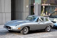 Jaguar E-Type Carspotting à Hambourg, juillet 2014 Hamburg