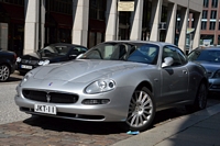 Maserati 4200 GT Carspotting à Hambourg, juillet 2014 Hamburg