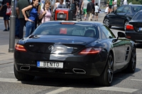 mercedes sls amg Carspotting à Hambourg, juillet 2014 Hamburg