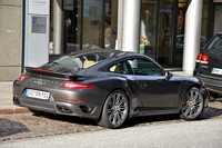 Porsche 991 turbo s Carspotting à Hambourg, juillet 2014 Hamburg