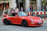 Porsche 993 turbo s Carspotting à Hambourg, juillet 2014 Hamburg