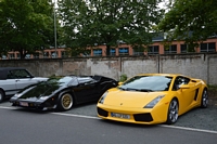 Lamborghini Countach Gallardo Klassikstadt Frankfurt Sonntagtreffen