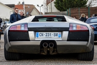 lamborghini murcielago lp580 cars & coffee paris 2015