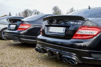 mercedes-benz c63 amg cars & coffee paris 2015