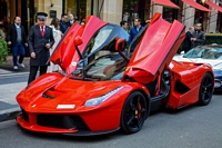 Ferrari laferrari Carspotting paris avril 2015
