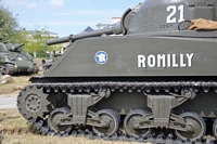 sherman m4 105 75mm dupyre romilly commémoration du 8 mai à serris
