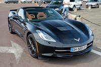 chevrolet corvette c7 stingray Rassemblement au château de Vincennes, juillet 2015