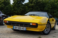 ferrari 308 gts Rassemblement au château de Vincennes, juillet 2015