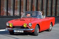 Sunbeam Tiger Rassemblement mensuel de Vincennes en anciennes, octobre 2015