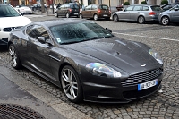 Aston Martin DBS Carspotting à Paris 2016