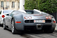 Bugatti Veyron Grand Sport Carspotting à Paris 2016