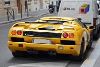 Lamborghini Diablo VT Roadster Carspotting à Paris 2016