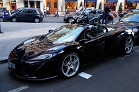 McLaren 650S Spider Carspotting à Paris 2016