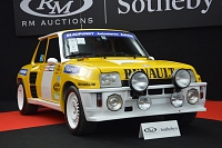 Renault 5 Turbo Group B Vente aux enchères RM Auctions Paris 2017