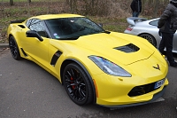 Corvette C7 Z06 Cars & Coffee Paris, février 2017