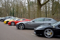 Ferrari 430 Cars & Coffee Paris, février 2017